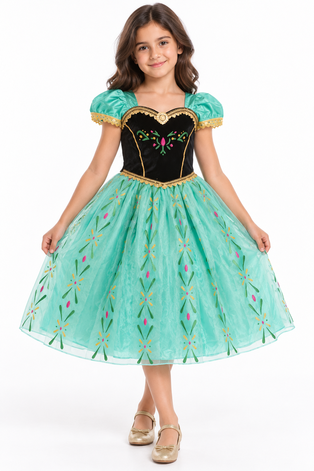 Princess Anna Frozen Dress