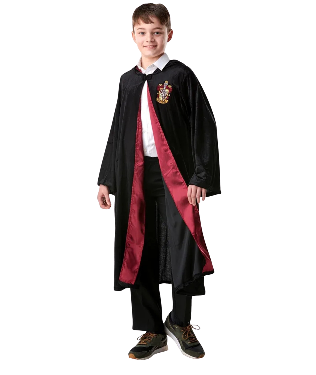 Child Unisex Harry Potter Fancy Velvet 'Gryffindor Robe' cape