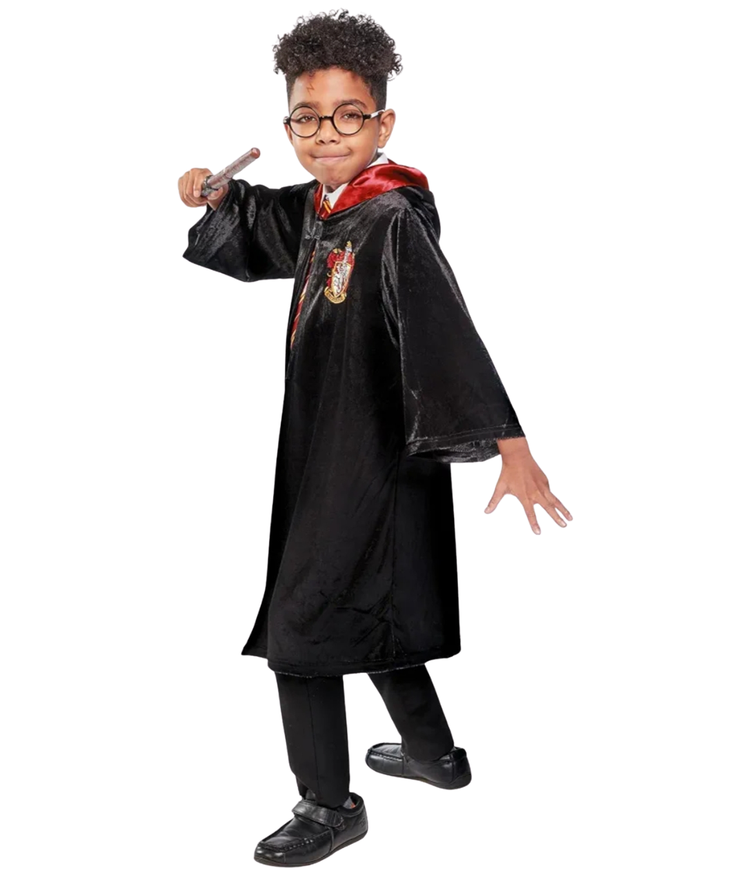 Child Unisex Harry Potter Fancy Velvet 'Gryffindor Robe' cape