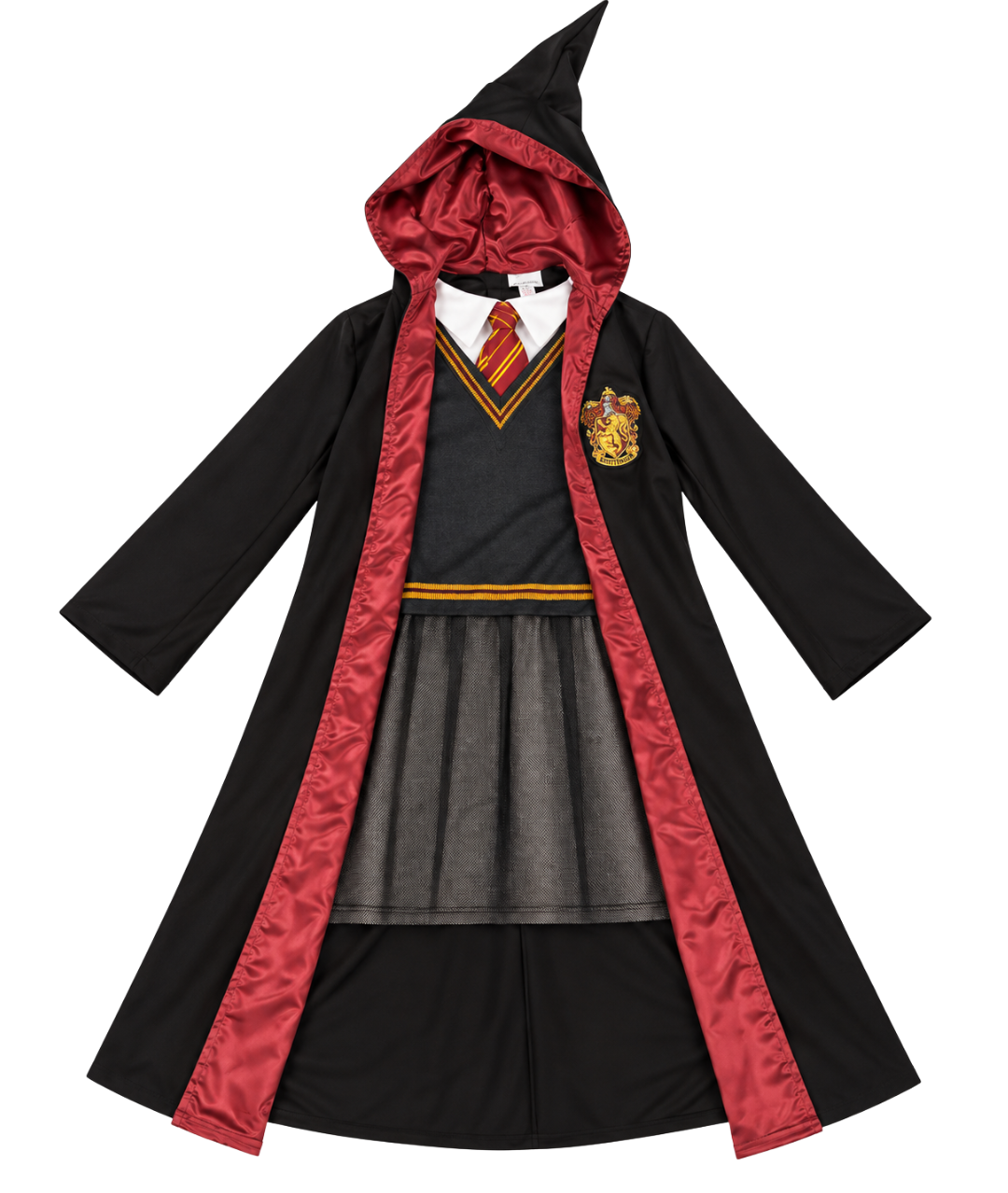 Harry Potter Deluxe Hermione Fancy Costume Dress with wand