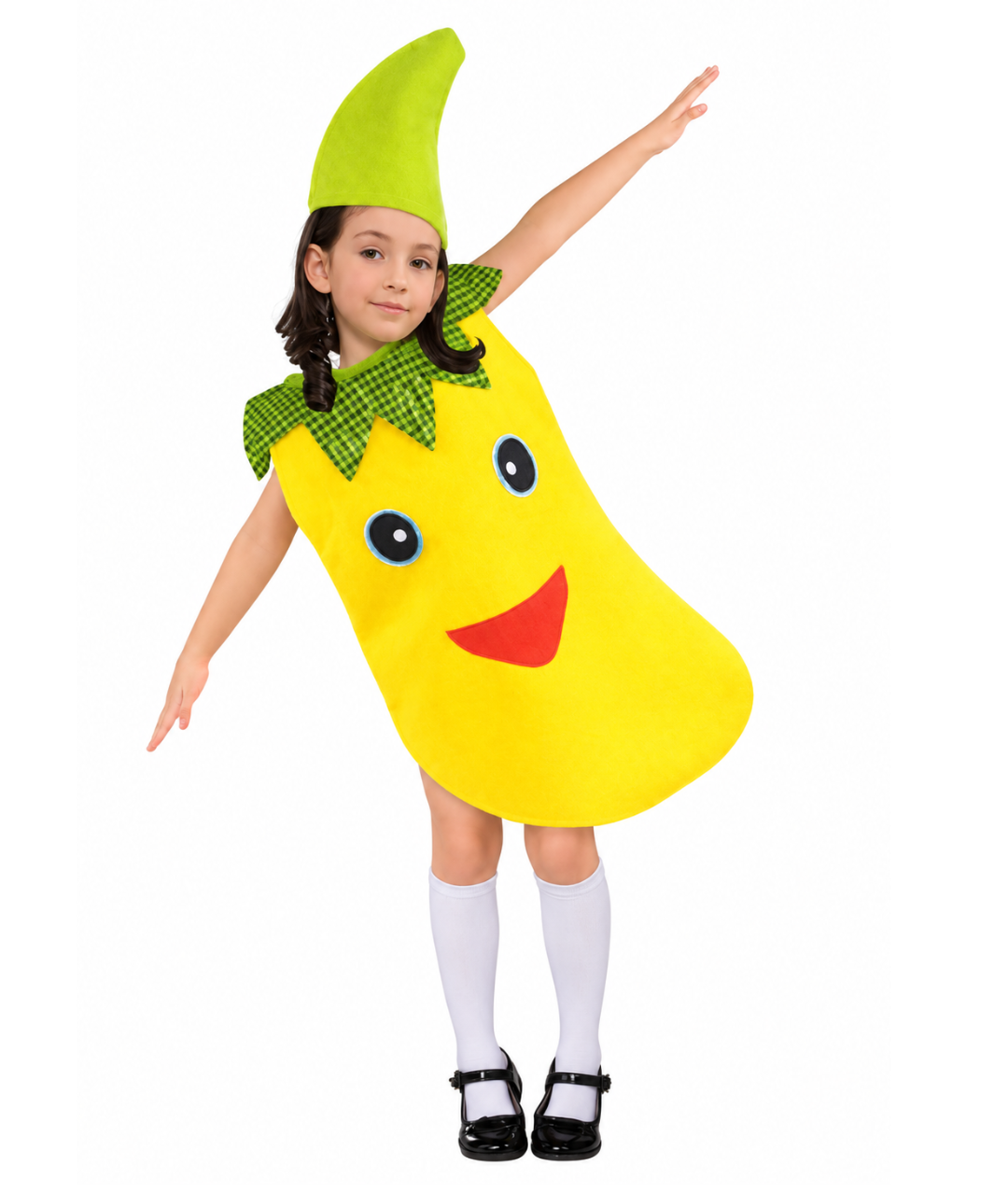 Cute Kids Childrens Mango / Banana Fruit Costume Outfit Halloween Dress Up