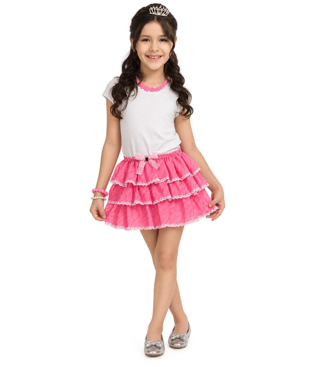 Cute Barbie Chiffon Skirt