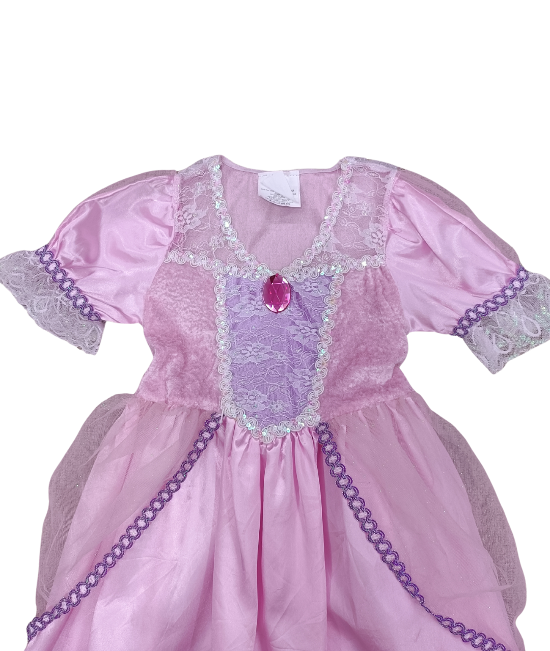 Child Girls Pink Princess Costume Set Girls Fancy Dress