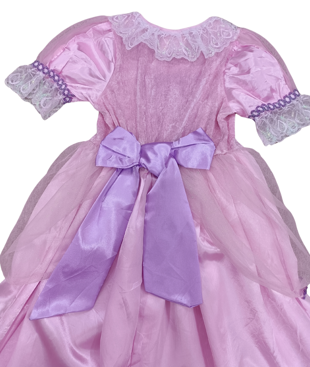 Child Girls Pink Princess Costume Set Girls Fancy Dress