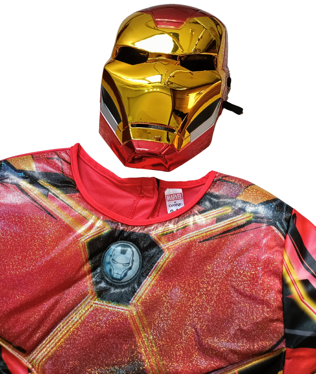 Kids Marvel Iron Man Fancy Dress Costume Officially licensed