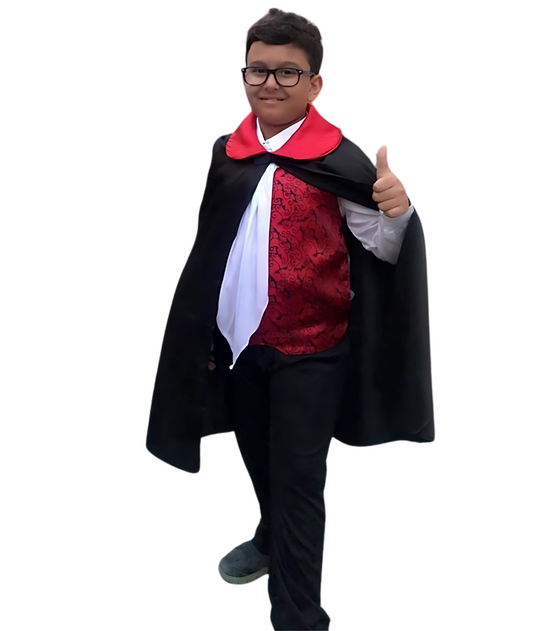 Kids Dracula Vampire Halloween Costume