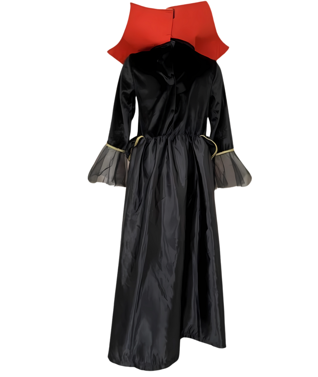 Halloween Vampire Costume Set for Girls Gothic Victorian Queen Dress Up Party