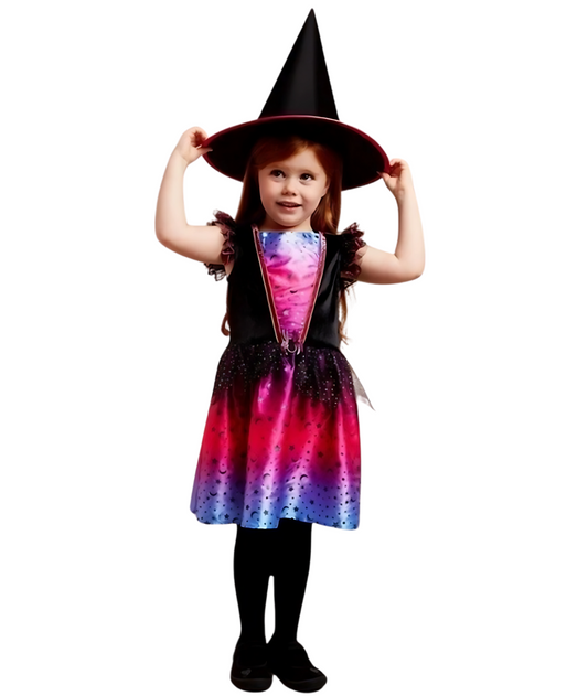 Star Witch Halloween Fancy Dress costume Girls Fancy Dress