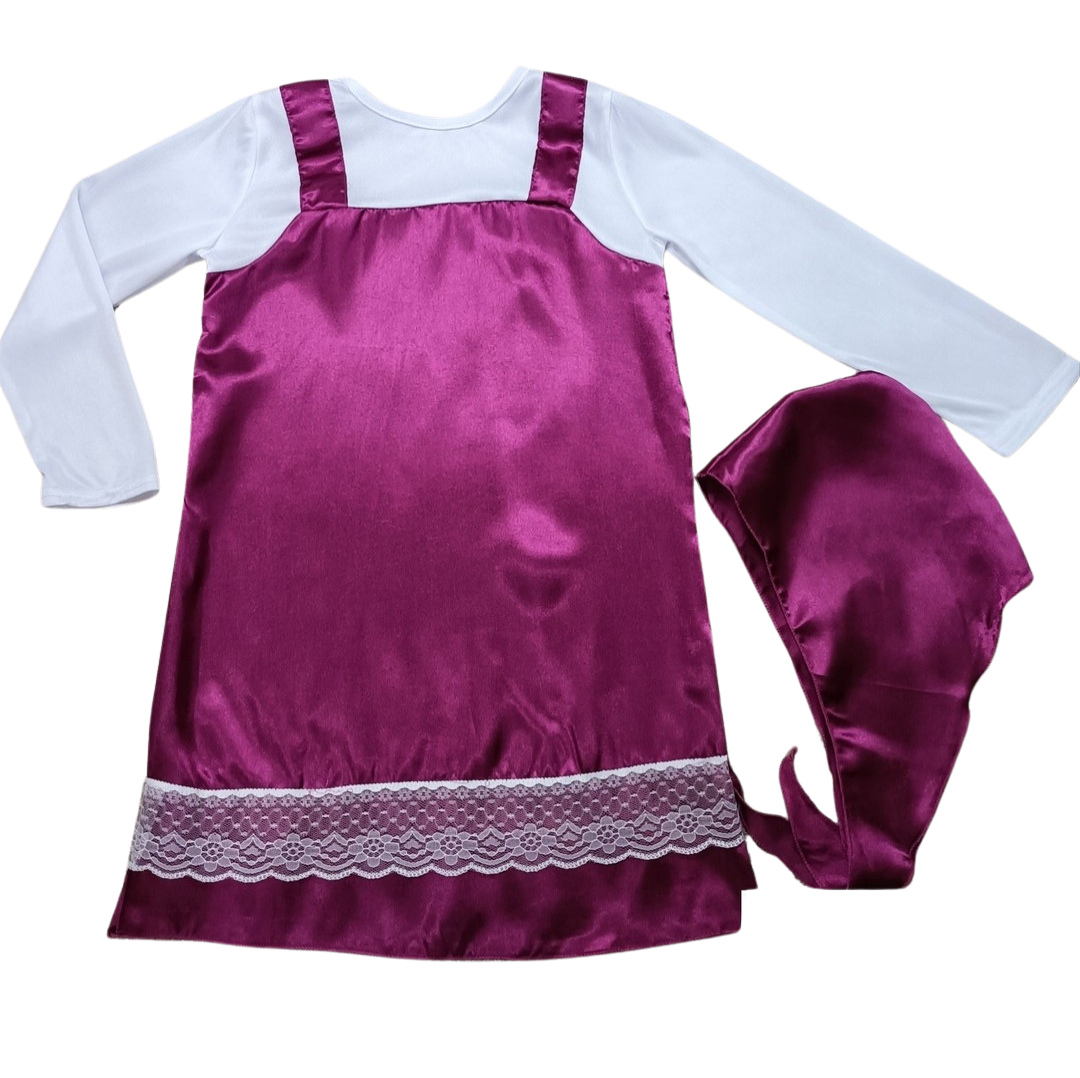 Masha costume Halloween costume Girls dress Masha and the Bear