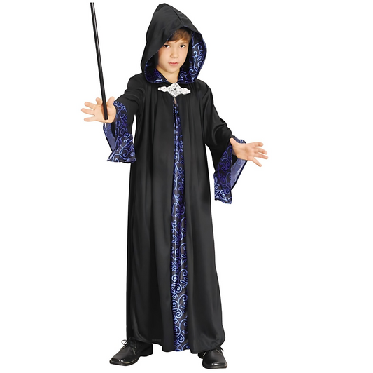 Wizard Robe with Cape Coat boys Costume