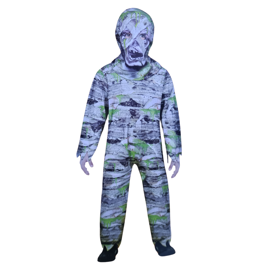 Fancy dress costume Slime Zombie monster from the forest fancy dress party