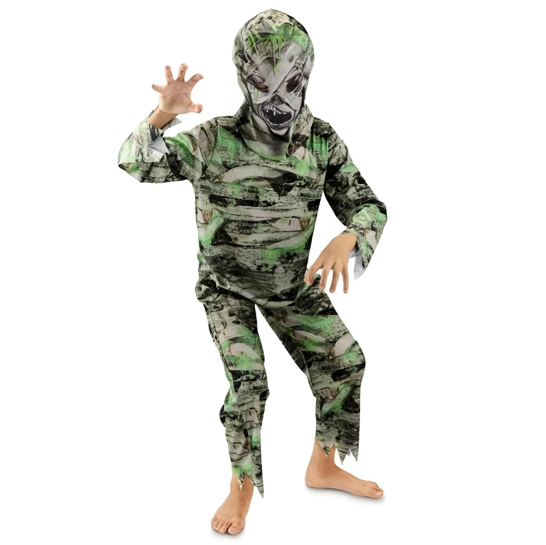 Fancy dress costume Slime Zombie monster from the forest fancy dress party