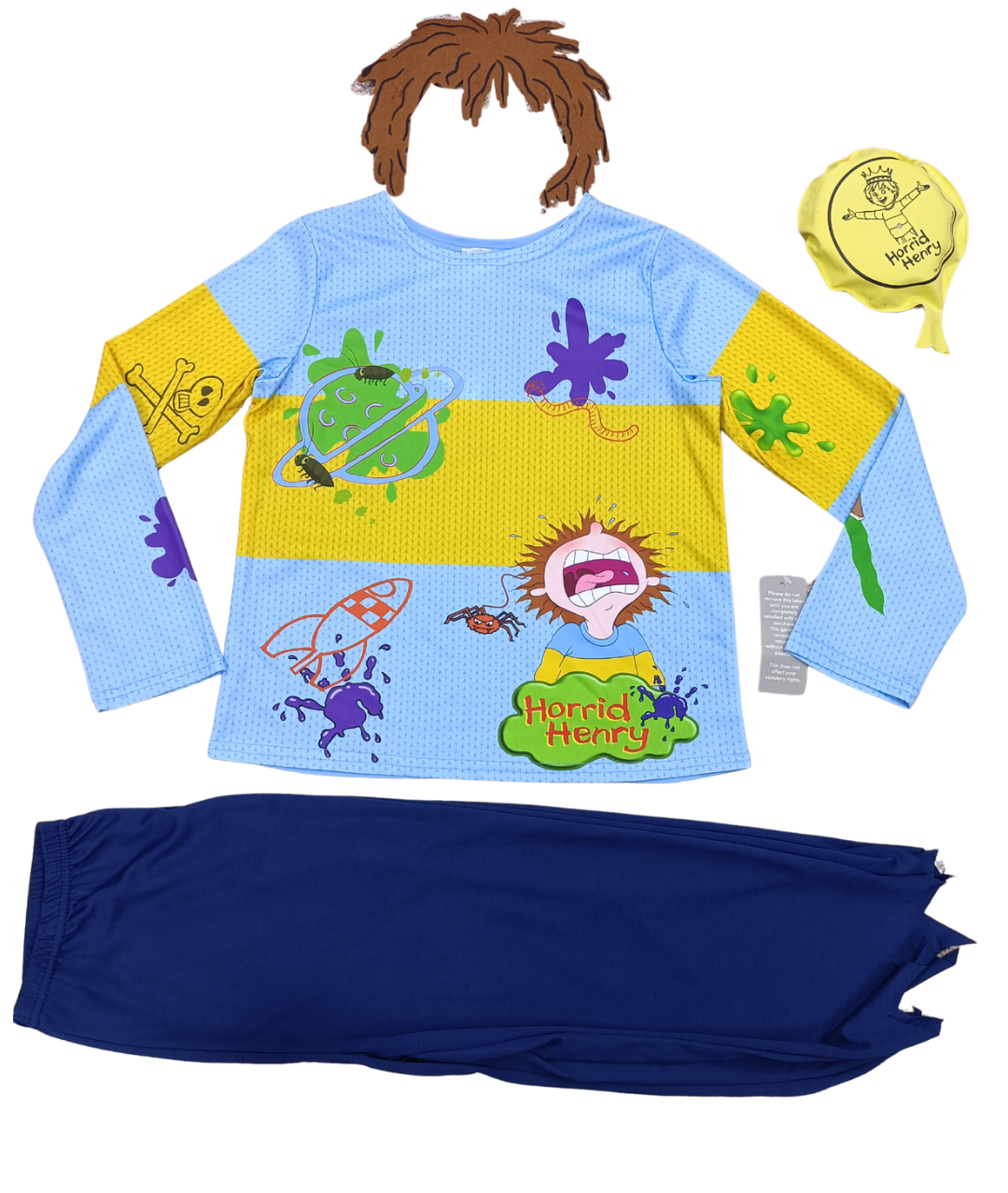 Horrid Henry Boys Fancy Dress World Book Day Childrens Childs Costume Outfit