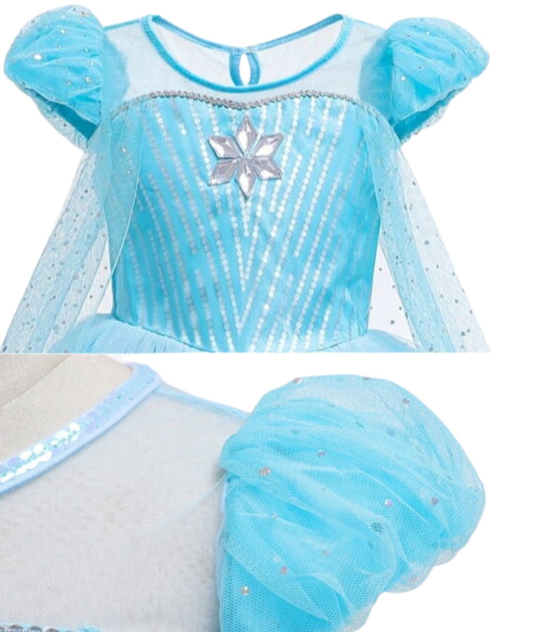 Frozen Princess Elsa Costumes for Girls Fancy Dress