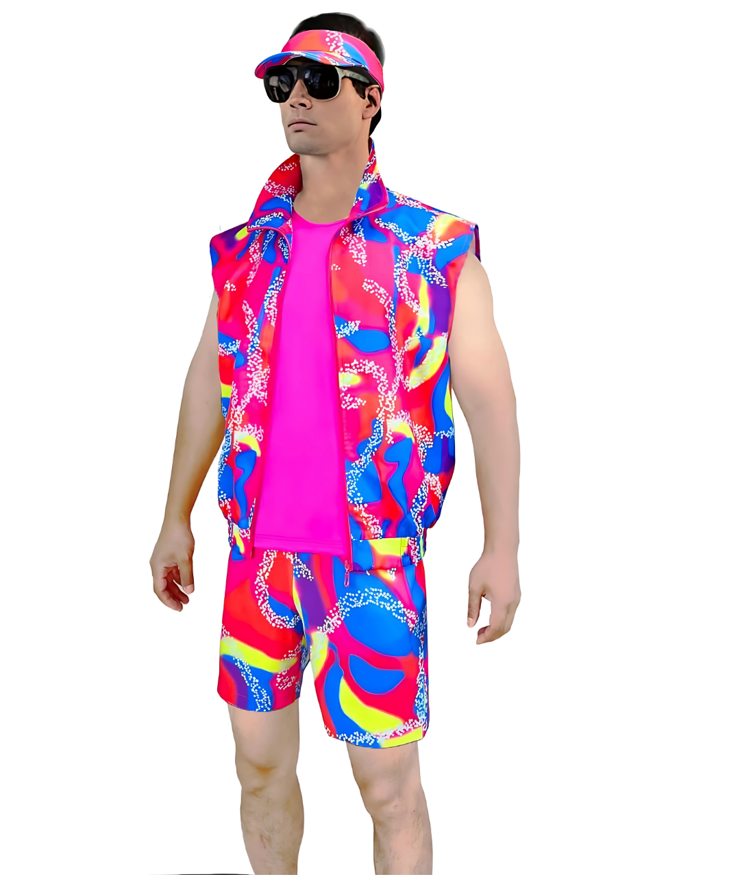 80s Workout Ryan Costumes for Men Margot Robbie Movies Dress Outfit-set in Jordan