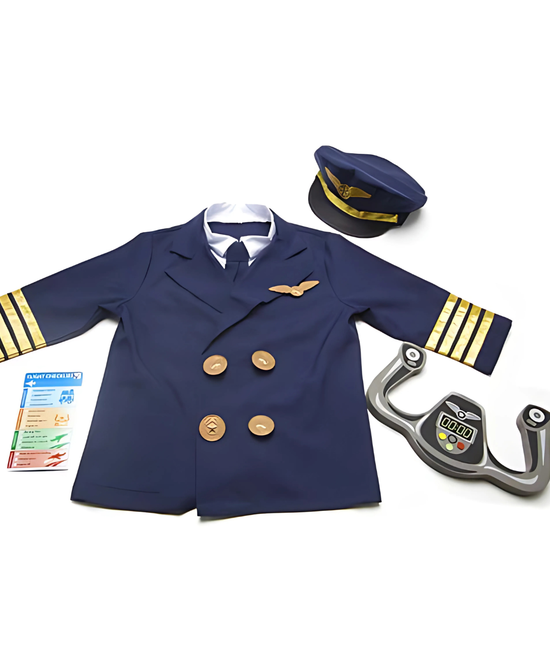Aircraft Pilot Costumes for boys Halloween Costume for kids2