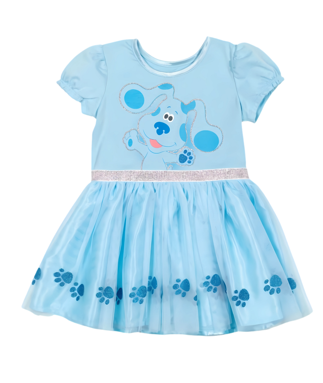 Blue's Clues and You Toddler girl blue dress2