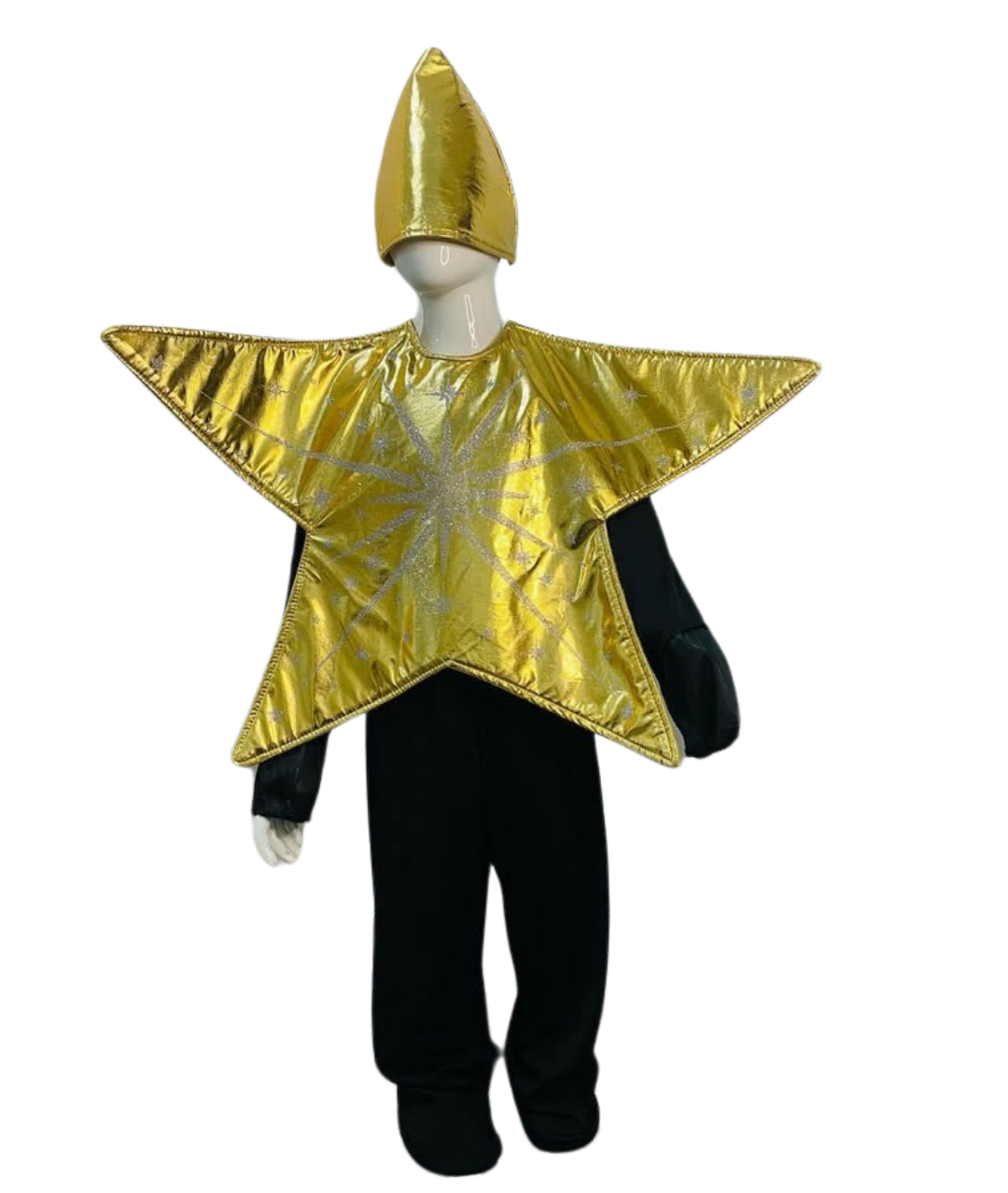Christmas Star Costume Nativity Santa Children Kids Cosplay Fancy Dress2