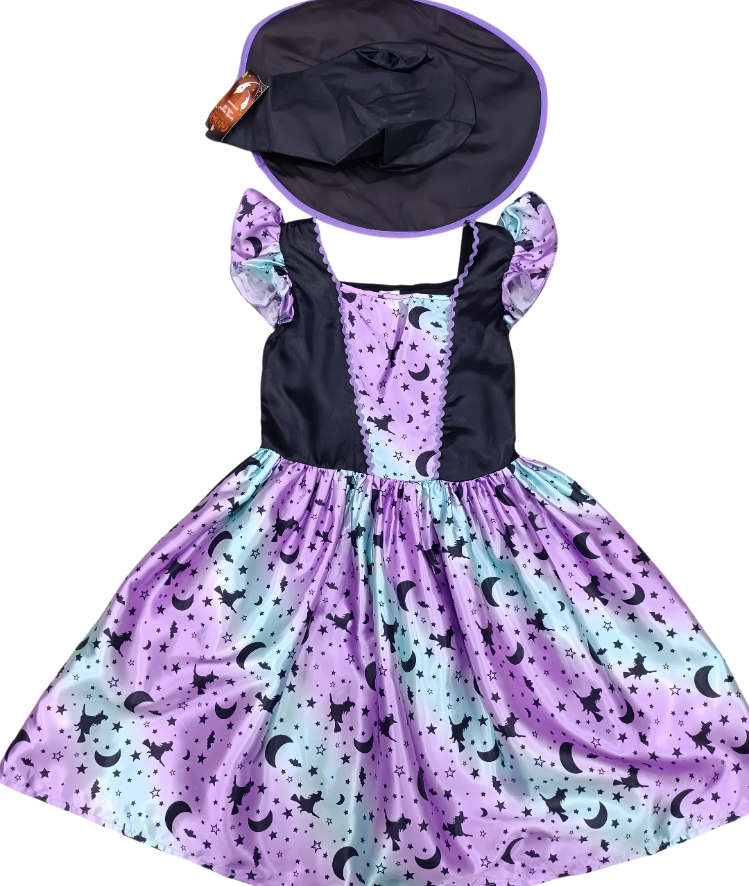 Complete Outfit Witch Fancy Dress for Girls Halloween Outfit-set in Jordan