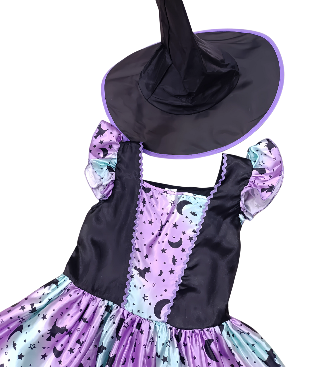 زي الساحرة فستان للفتيات-زي الهالوين-ازياء تنكرية