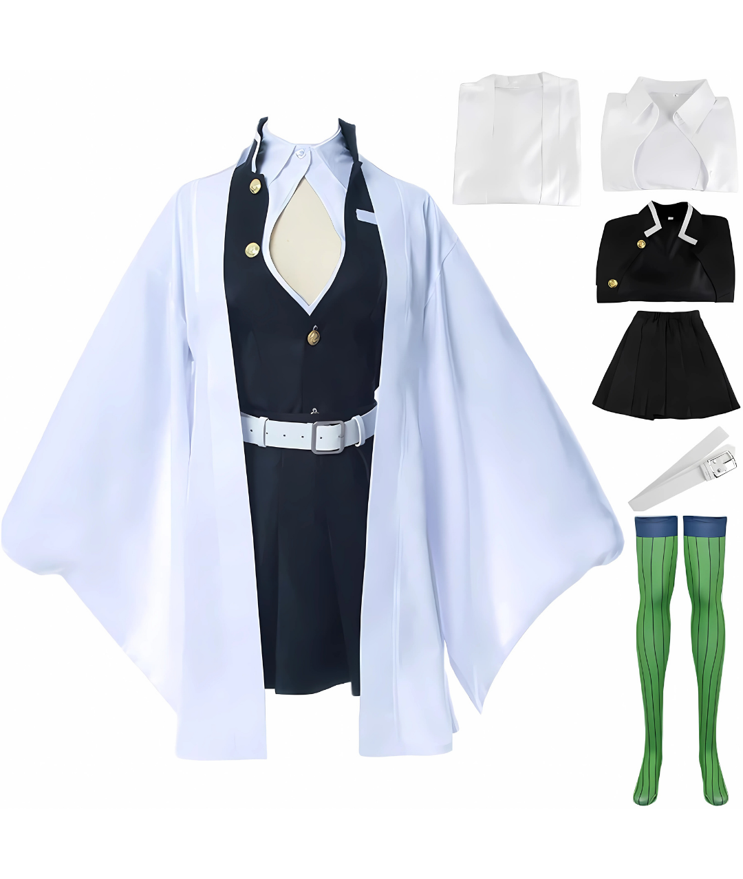 Cosplay Costume for Kanroji Mitsuri Anime Costume Women's2
