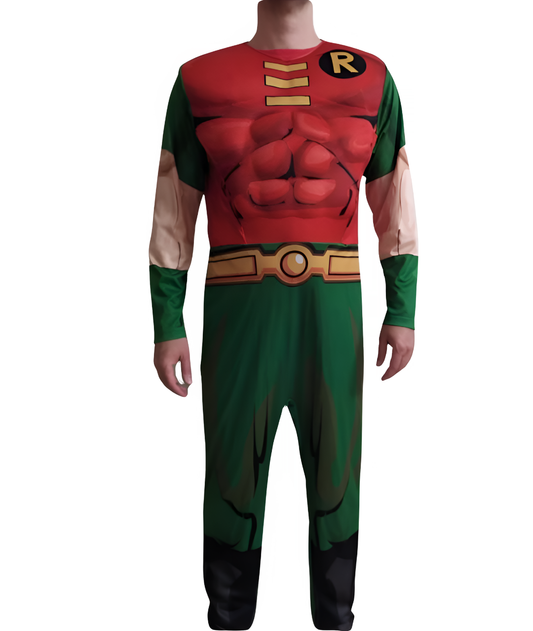 DC Comics Deluxe Muscle Chest Robin Adult Costume-set in Jordan