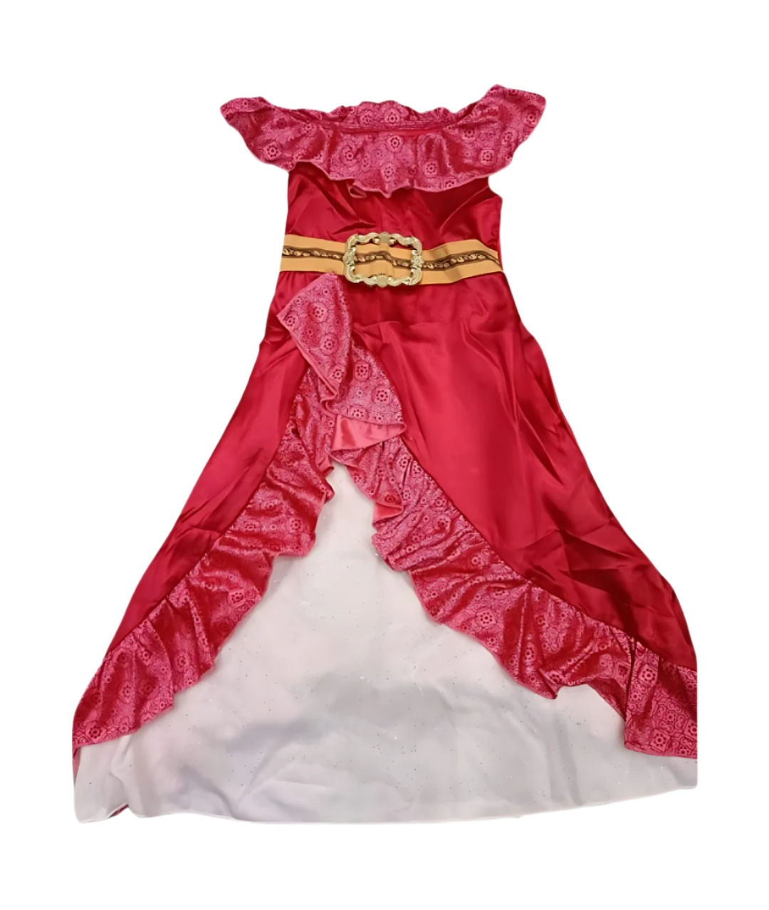 Disney, Princess Elena of Avalor, kids Red Dress Fancy Outfit