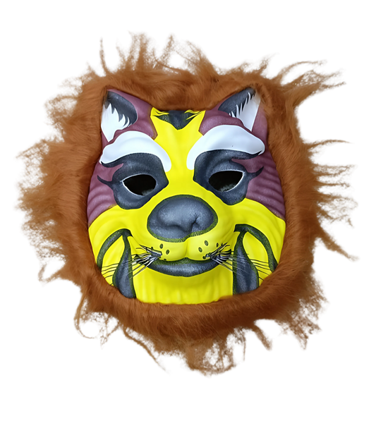 Fox The mask of children the shape of the Fox Yellow and Broun color-set in Jordan