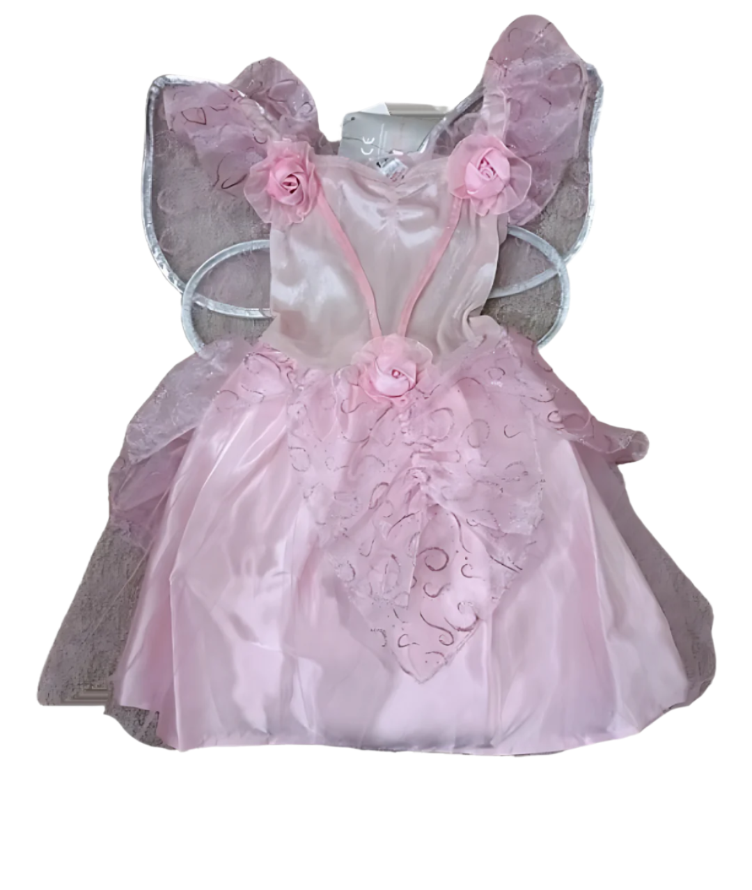 George Baby Girls Toddler Pink Rose Fairy Springtime Pretend Play Costume-set in Jordan