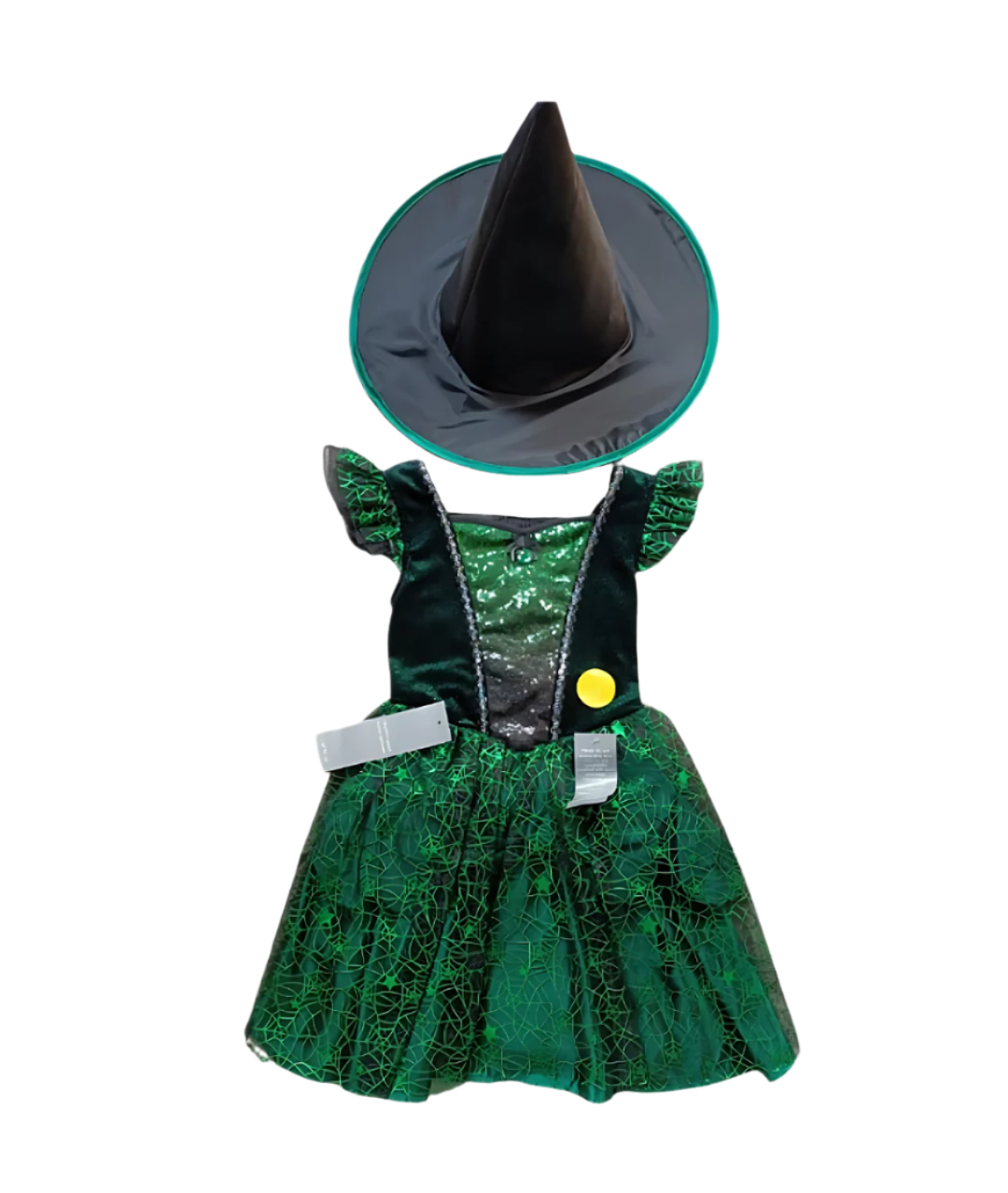 George Halloween Fancy light up Dress Girls Witch Fancy Dress-set n Jordan
