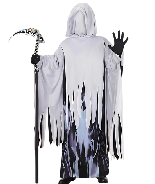 Grim Reaper Costume Adult Men Scary Halloween Death Ghost Costume-set in Jordan