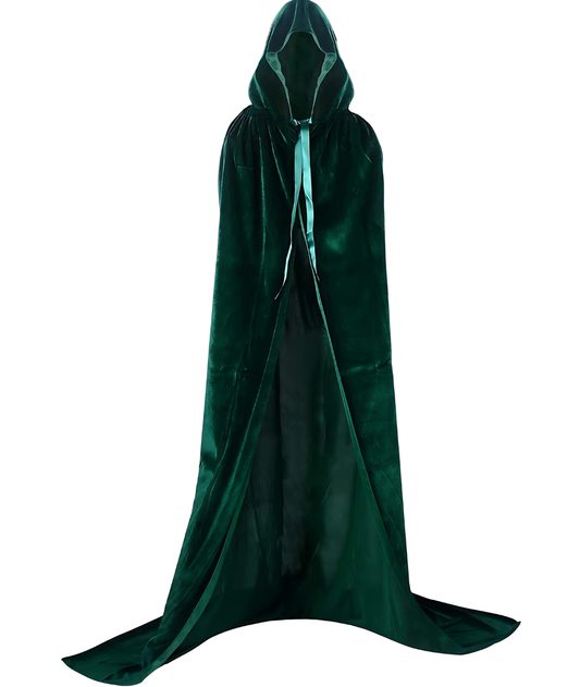 Halloween Cloak Gothic Hooded Cloak Adult Elf Witch Long-set in Jordan