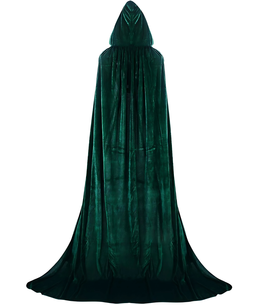 Halloween Cloak Gothic Hooded Cloak Adult Elf Witch Long1