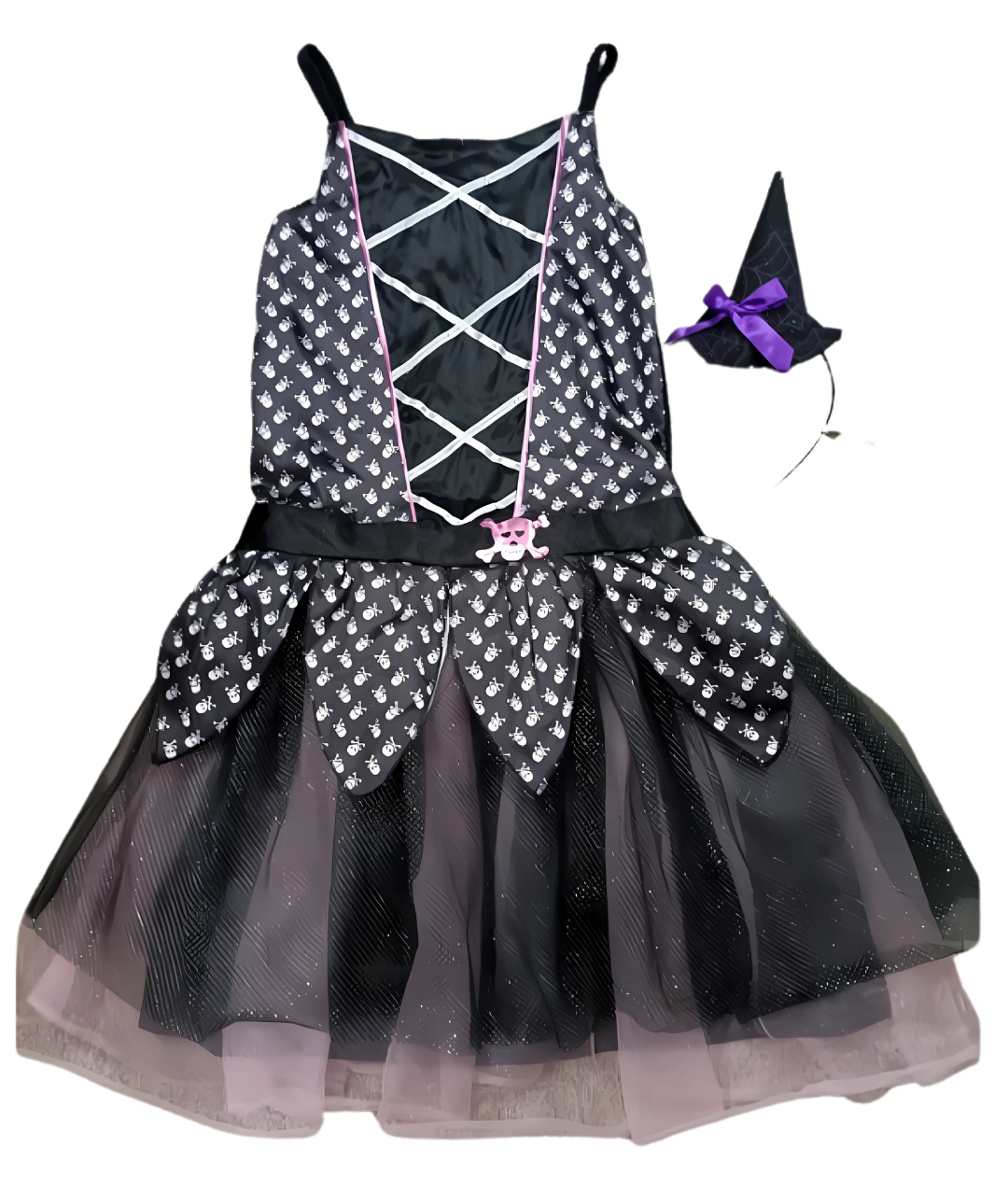 Halloween Costume for Girls Witch Costume Fairy Tale Fancy Tutu Dress-set in Jordan