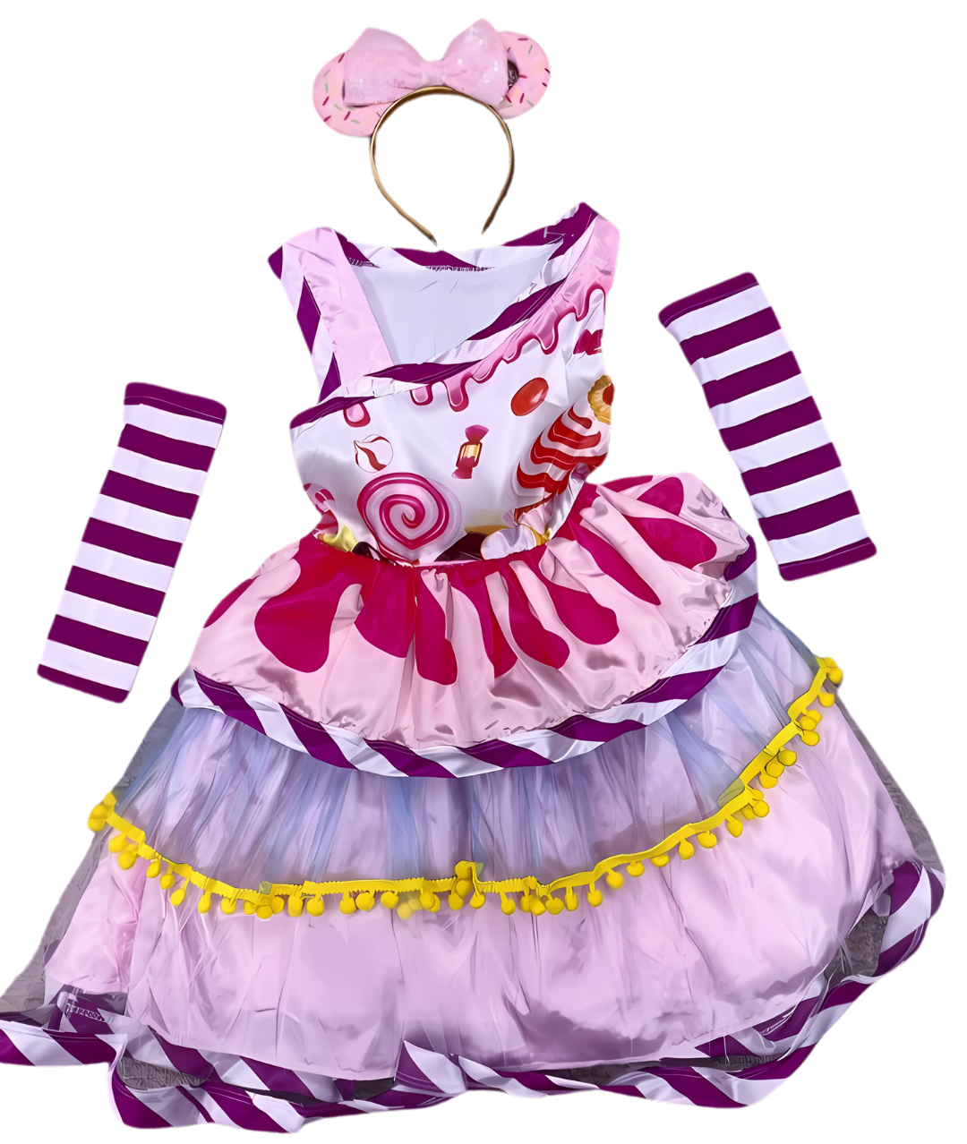 Halloween Girls Candy Girl Costume Cosplay Halloween Costume-set in Jordan