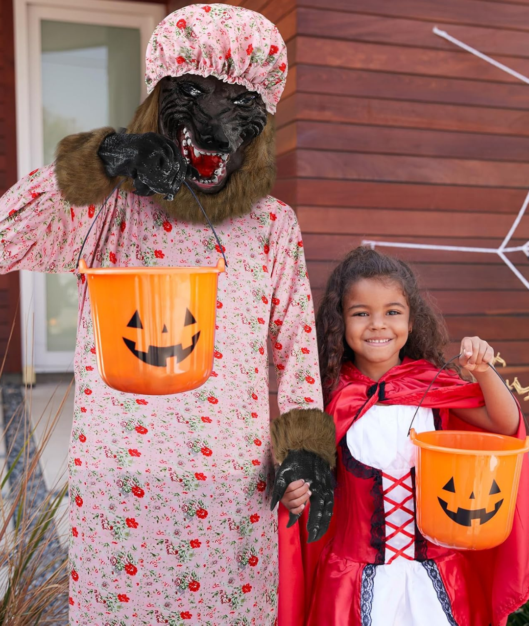 Halloween Granny Costume Cosplay Dress Wolf Character from Little Red Riding Hood4