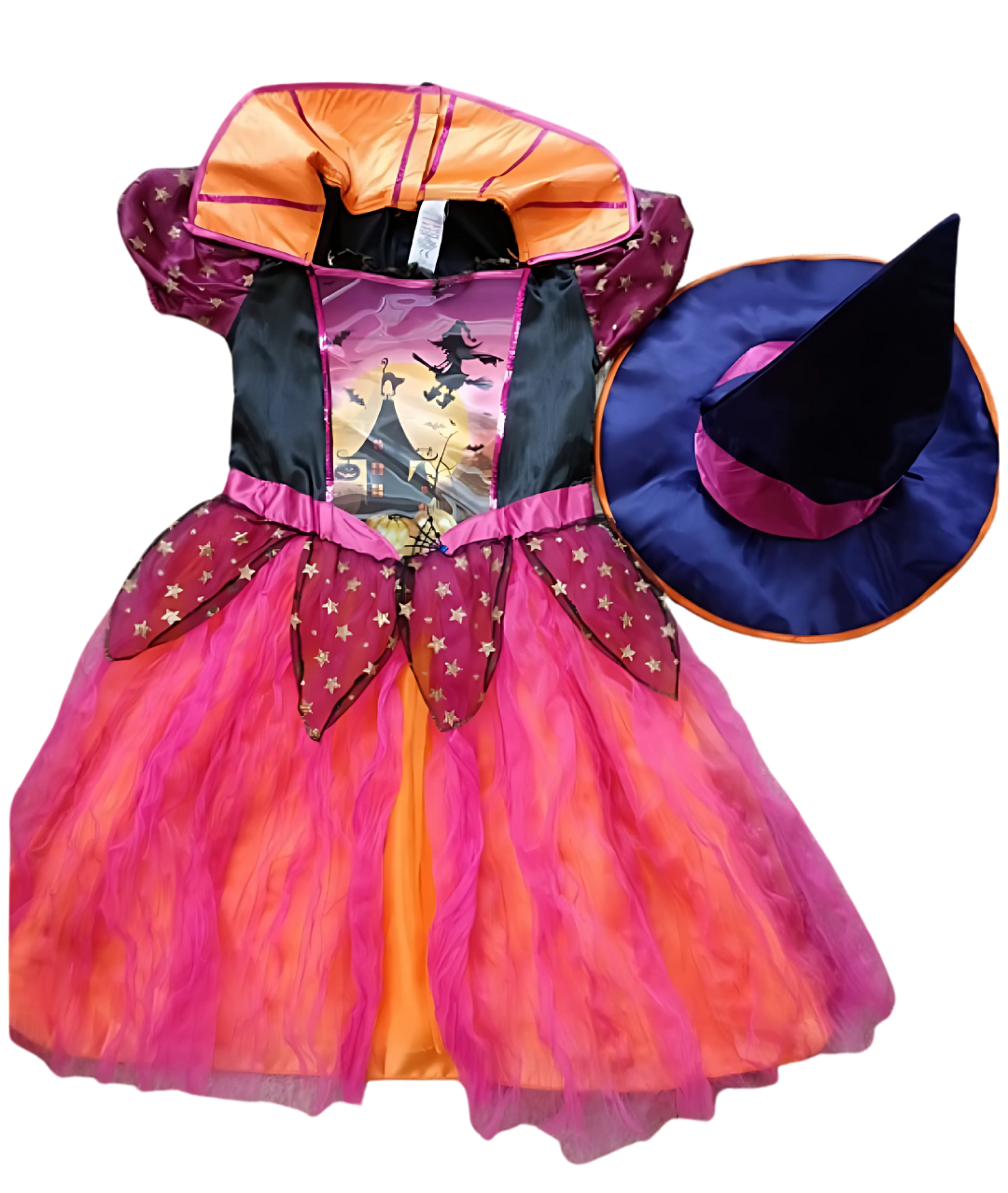 Happy Cherry Halloween Costume for Girls Witch Costume Fairy Tale Fancy Tutu Dress-set in Jordan