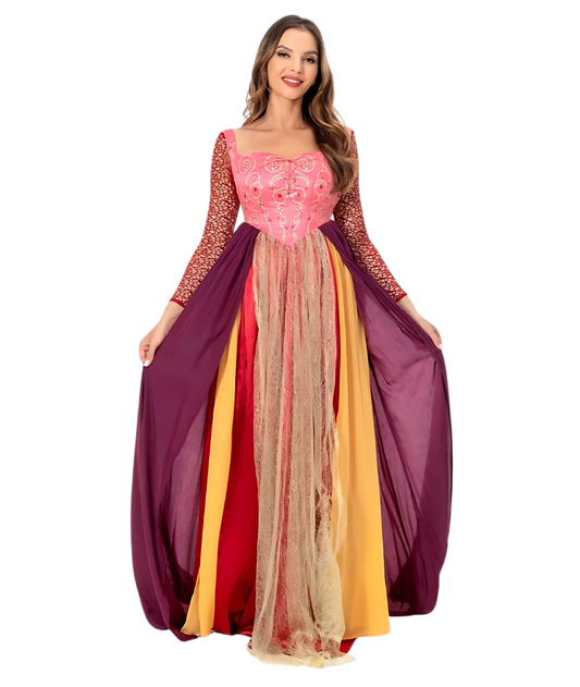 Hocus Pocus 2 Sarah Sanderson Cosplay Costume Dress Outfits Halloween Suit-set in Jordan