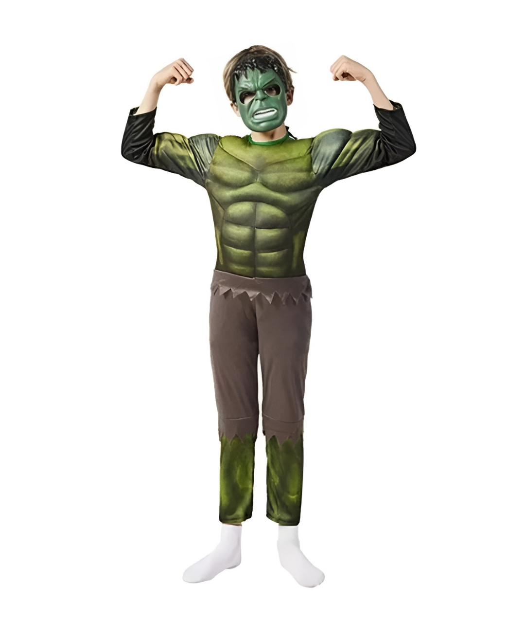 Superhero, Avengers,Hulk Costume muscle for kids