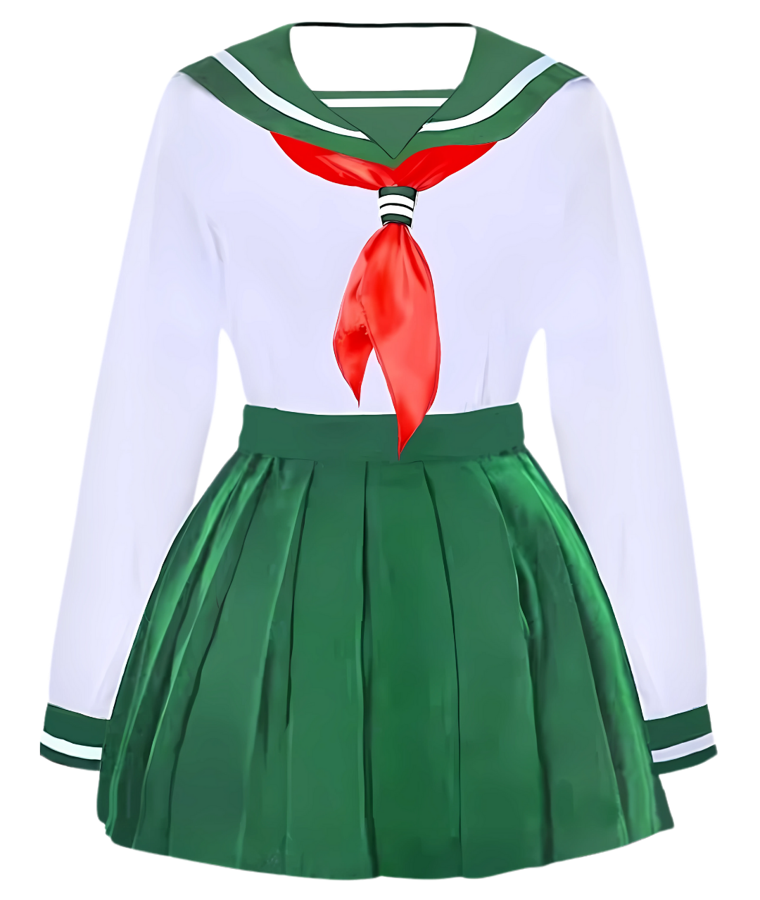  Inuyasha Kagome Higurashi Cosplay Costume Anime Dress Halloween Christmas2