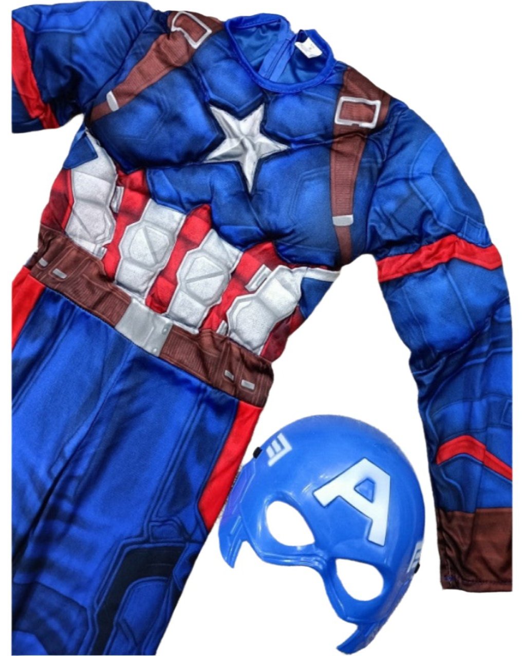 Kids CAPTIN AMERICA  Muscle Costume