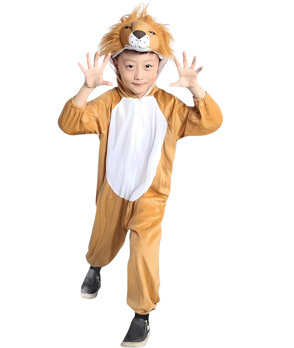Lion Halloween costume fancy dress disguise Kids wild animal outfit