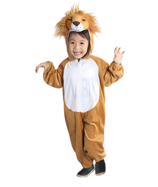 زي الاسد البري للأطفال-زي الهالوين-زي للمسرحيات وحفلات المزرعة