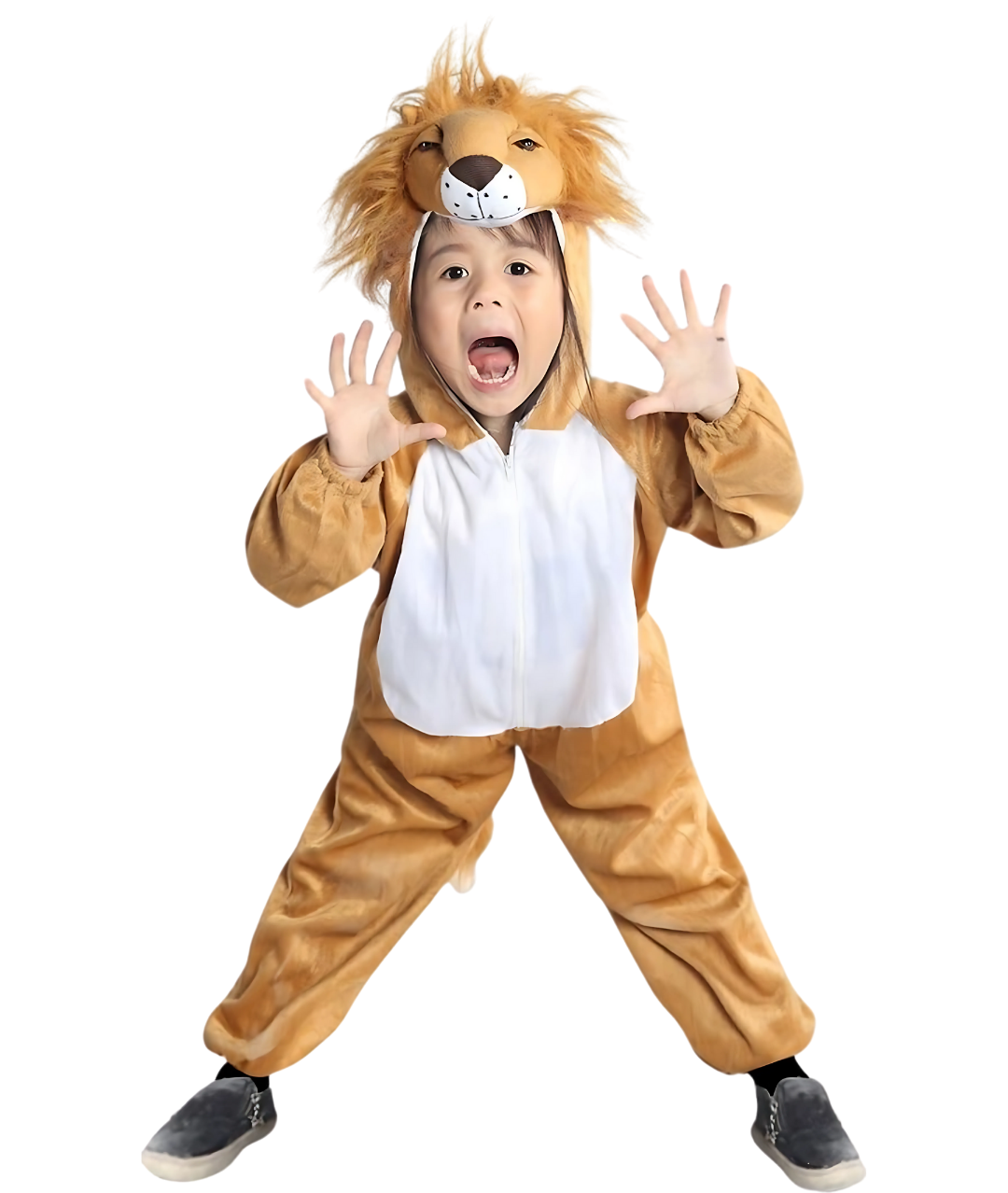 Lion Halloween costume fancy dress disguise Kids wild- animal outfit2