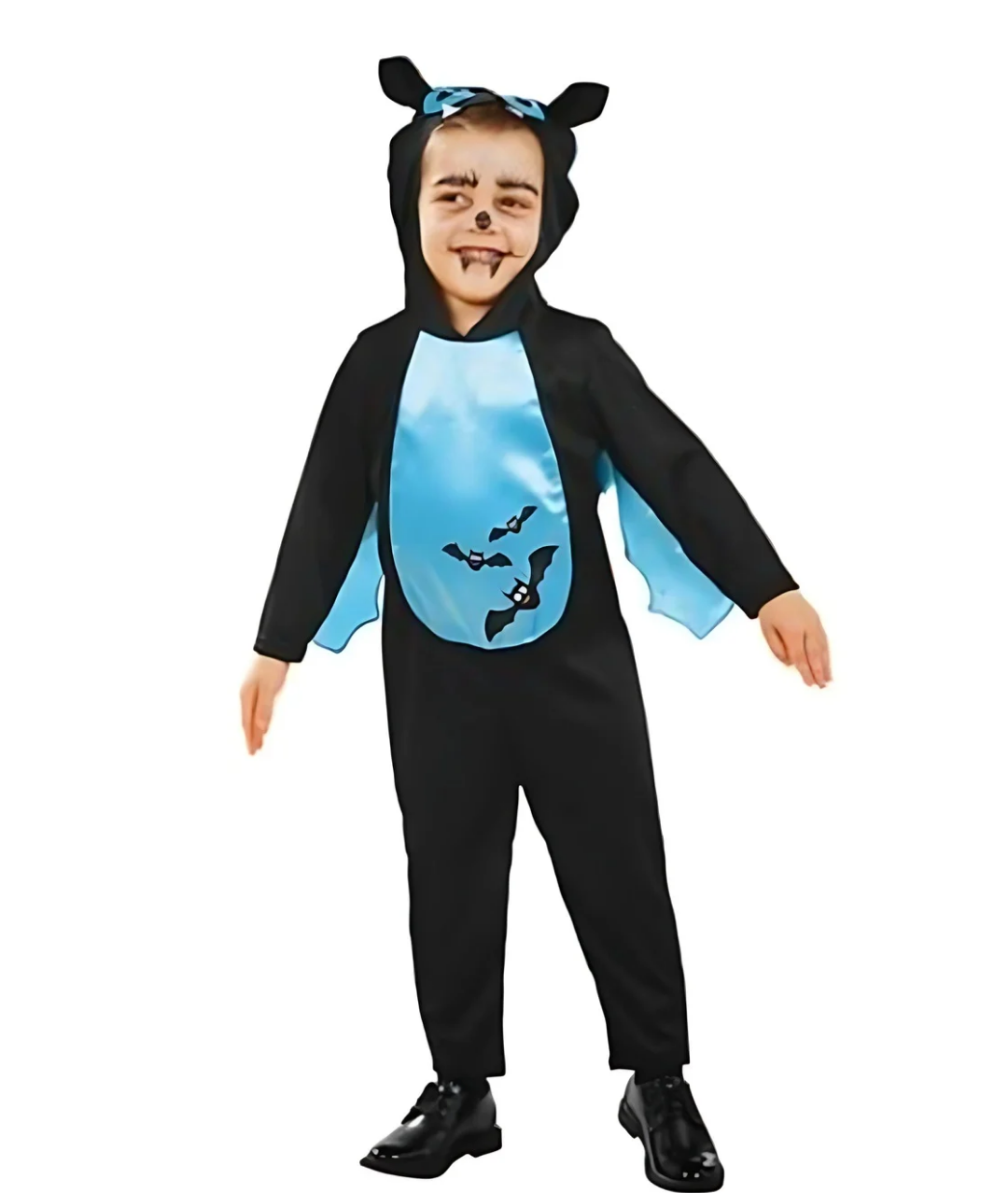 Bat Halloween Costume Bat Kids Fancy Dress Black and Blue Fancy outfit