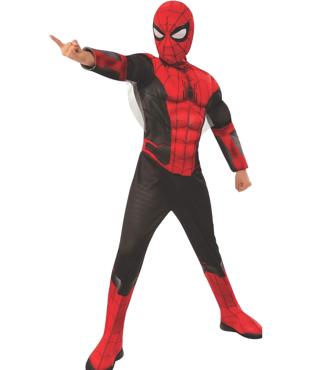 Spiderman Costume for Kids Bodysuit with muscle Superhero Party Costumes