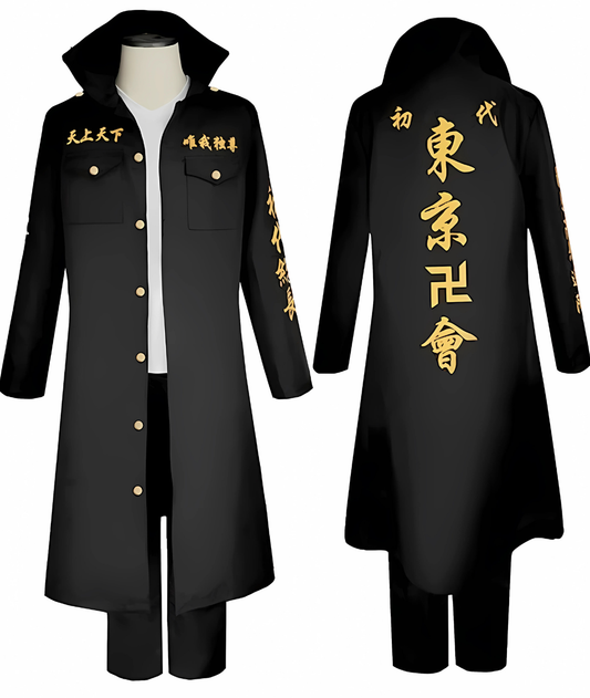 Manjiro Sano Cosplay Uniform Outfit Adult costume Halloween-set in Jordan