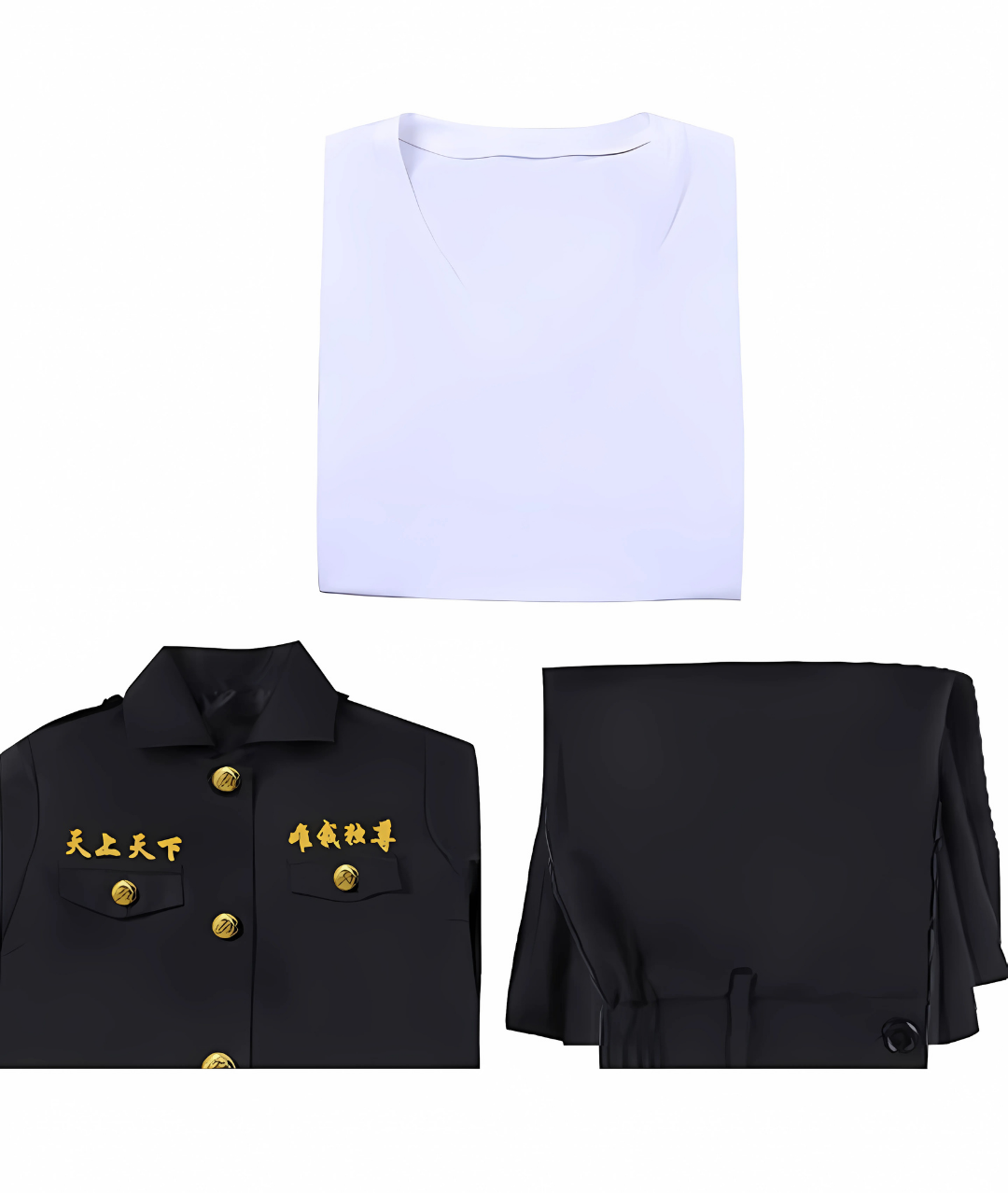 Manjiro Sano Cosplay Uniform Outfit Adult costume Halloween2
