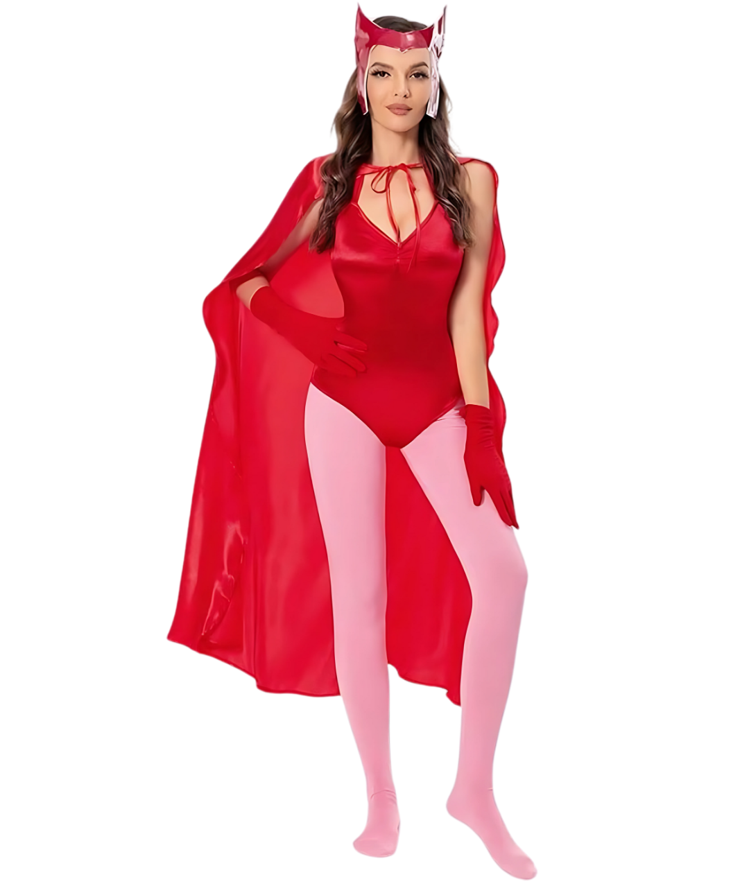 Marvel Wanda Maximoff Costume Women Outfit-set in Jordan