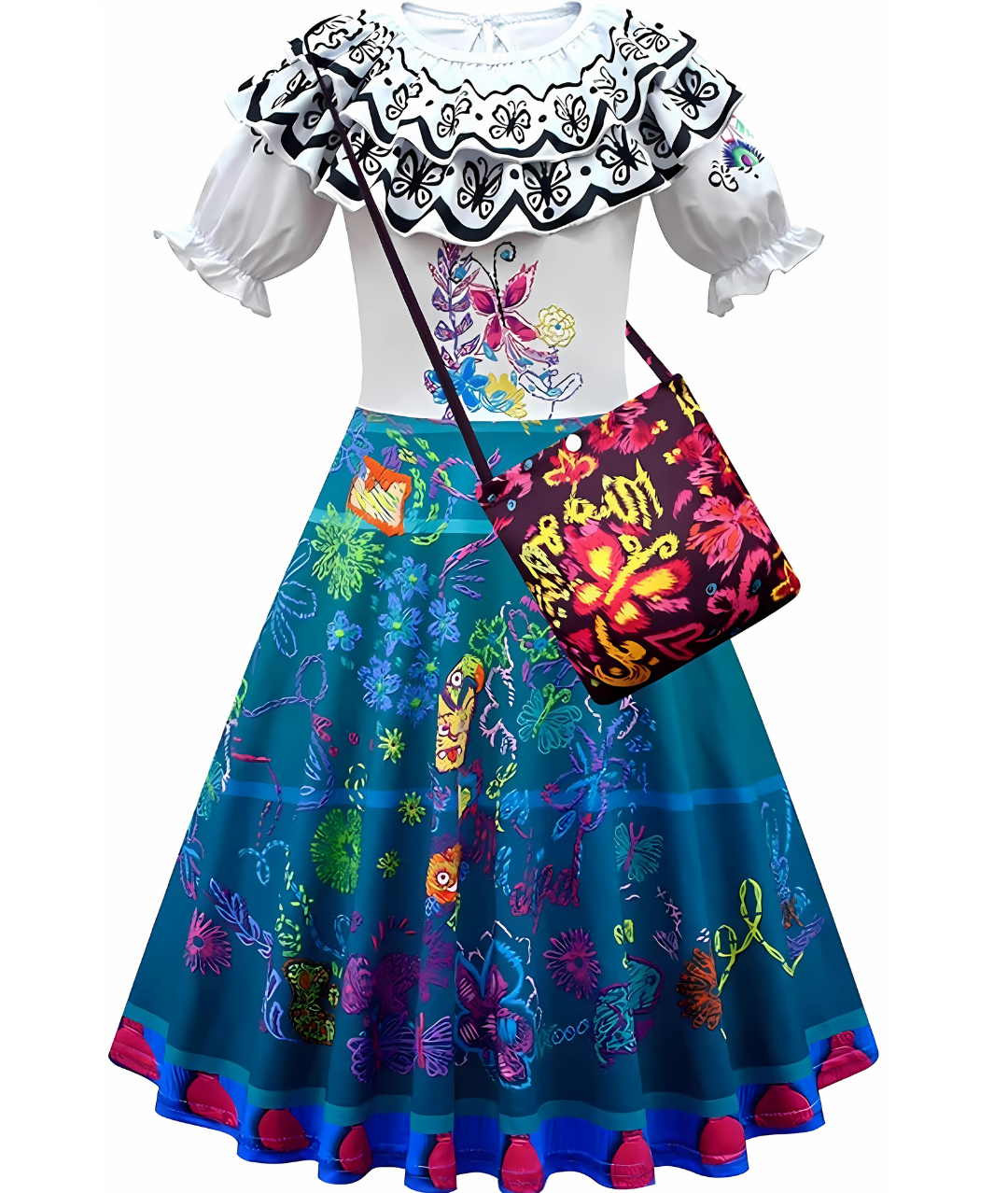 Mirabel Halloween Costume for Girls Mirabel Dress Isabella Outfit